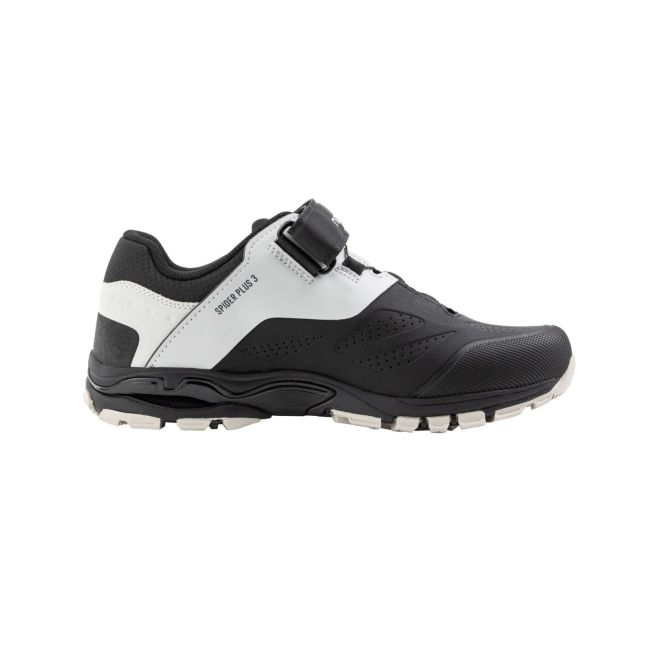 Pantofi ciclism MTB Northwave Spider Plus 3 - negru/gri | grip Michelin