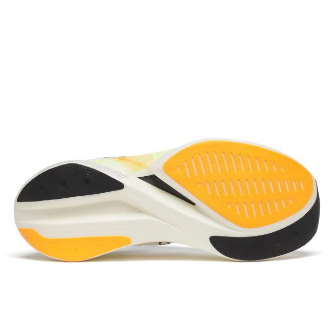 Pantofi alergare Saucony Endorphin Elite 2 - alb/peel | placă carbon