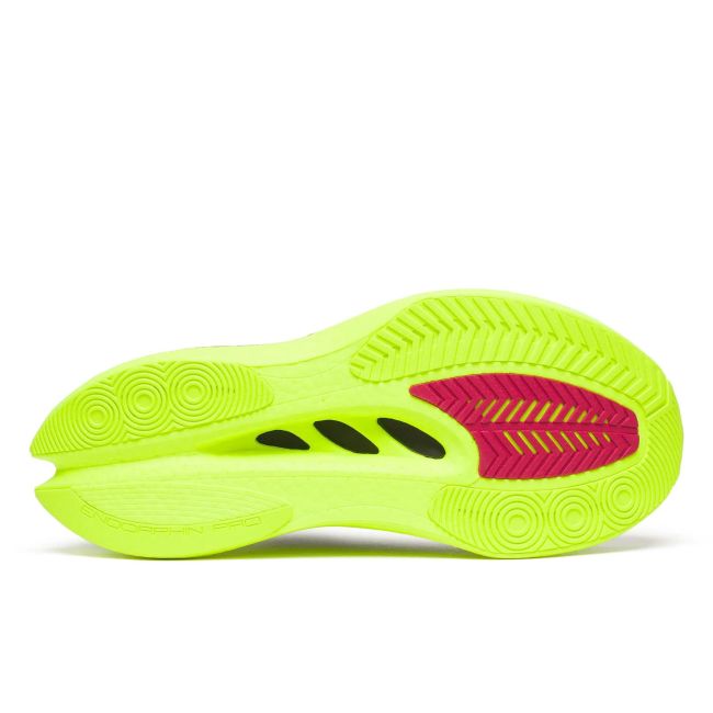 Pantofi alergare Saucony Endorphin Pro 5 - galben Citron/negru | placă carbon