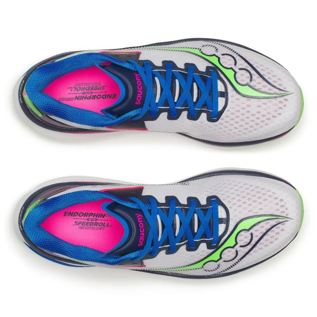 Pantofi alergare Saucony Endorphin Azura - alb/bleumarin | SpeedRoll