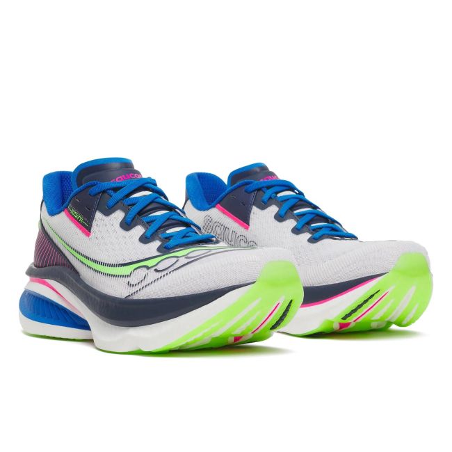 Pantofi alergare Saucony Endorphin Azura - alb/bleumarin | SpeedRoll