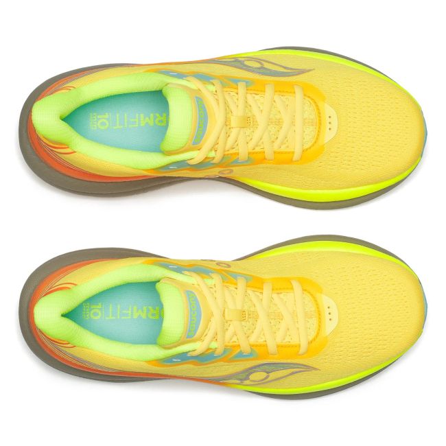 Pantofi alergare Saucony Triumph 23 - galben Vizigold | Laurel | PWRRUN PB