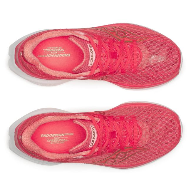 Pantofi alergare Saucony Endorphin Speed 5 femei - coral | viteză și reactivitate