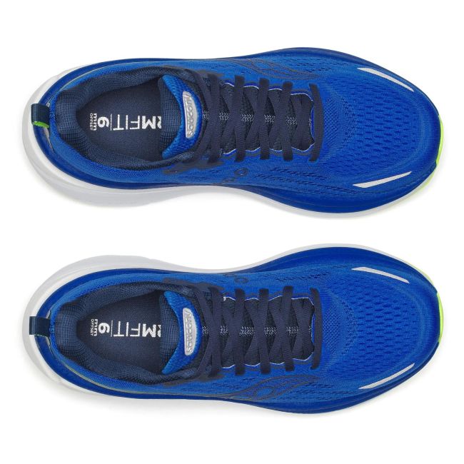 Pantofi alergare Saucony Hurricane 25 - albastru/galben | amortizare max