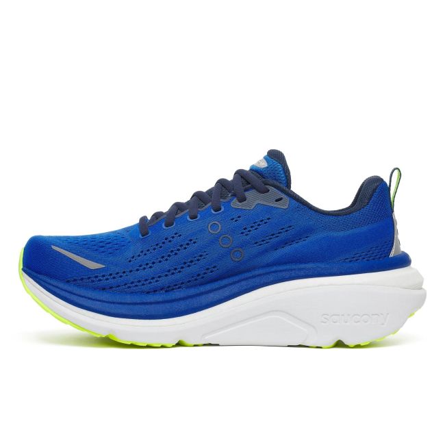 Pantofi alergare Saucony Hurricane 25 - albastru/galben | amortizare max