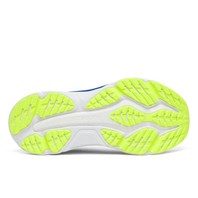 Pantofi alergare Saucony Hurricane 25 - albastru/galben | amortizare max