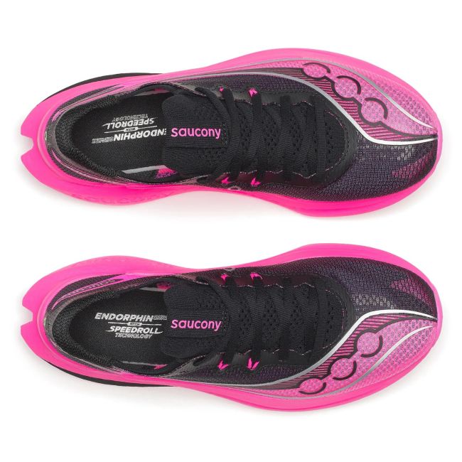Pantofi alergare Saucony Endorphin Pro 5 W - negru | placă carbon