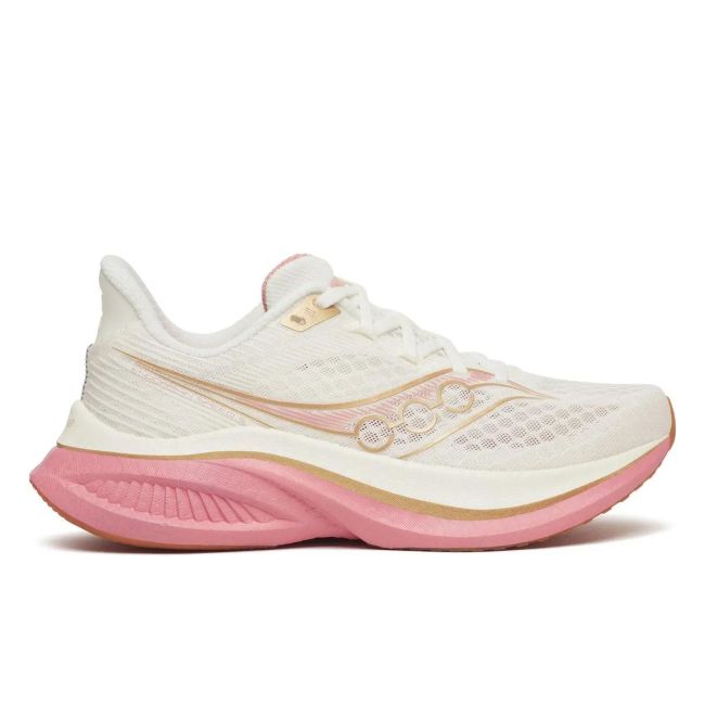Pantofi alergare Saucony Endorphin Speed 5 femei - ivory/mauve | viteză și reactivitate