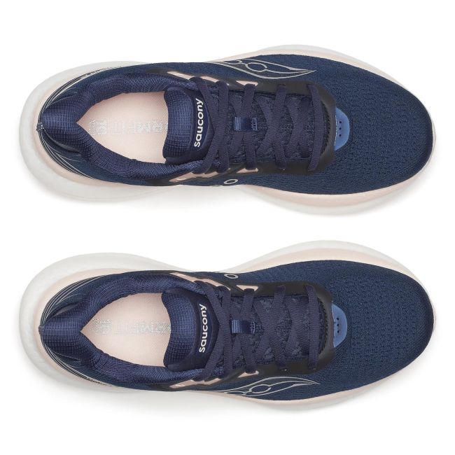 Pantofi alergare Saucony Triumph 23 W - bleumarin Navy | Cameo | amortizare maximă