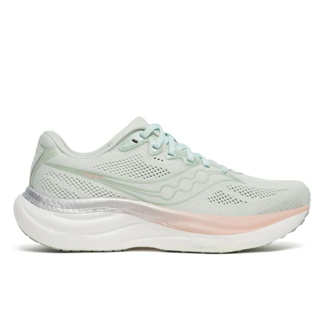 Pantofi alergare Saucony Ride 19 W - verde Mist | Cameo | PWRRUN+