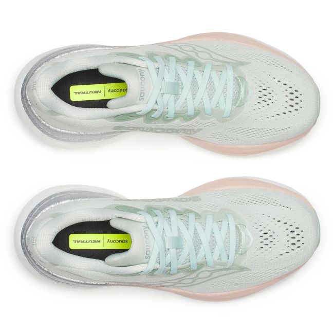 Pantofi alergare Saucony Ride 19 W - verde Mist | Cameo | PWRRUN+