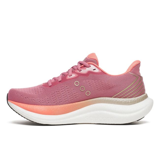 Pantofi alergare Saucony Triumph 23 W - mov Mauve | Black | amortizare maximă