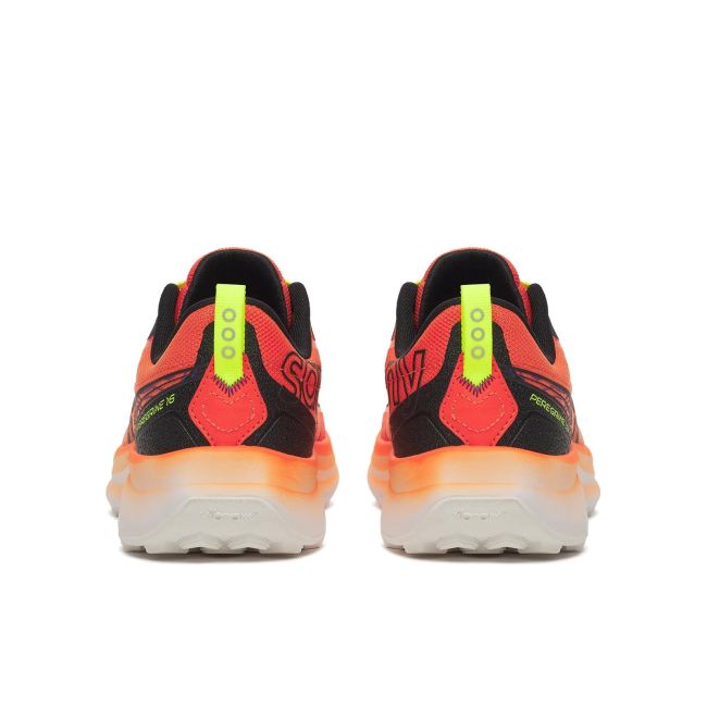 Pantofi alergare trail Saucony Peregrine 16 - portocaliu Fire | grip Vibram