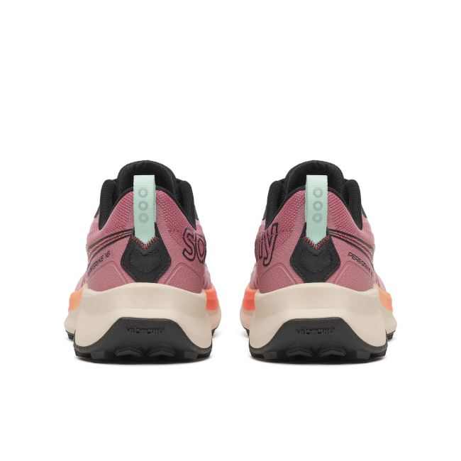 Pantofi alergare trail Saucony Peregrine 16 W - mov/somon | grip Vibram