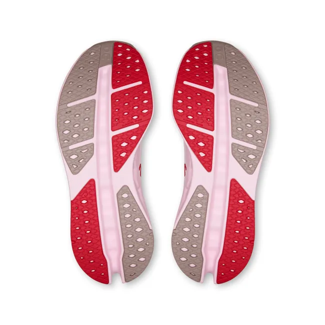 Pantofi alergare On Cloudsurfer Max W - amortizare maximă - Ivory | Peony