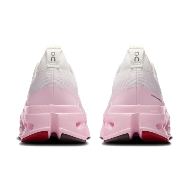 Pantofi alergare On Cloudsurfer Max W - amortizare maximă - Ivory | Peony