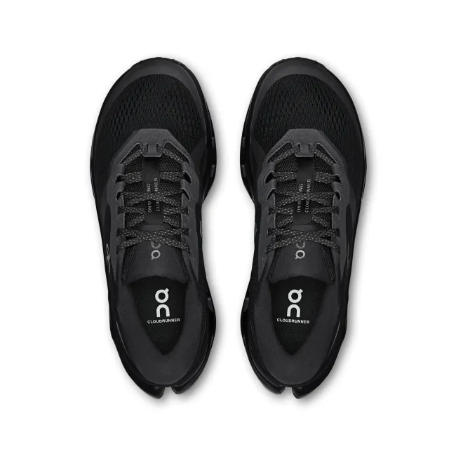 Pantofi alergare On Cloudrunner 3 Wide - cushioning stabil pe șosea - Black | Black