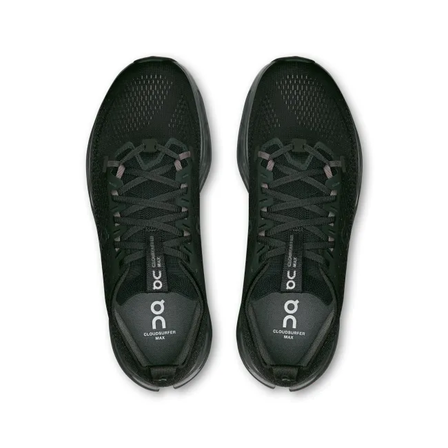 Pantofi alergare On Cloudsurfer Max Wide - amortizare maximă - Black | Eclipse