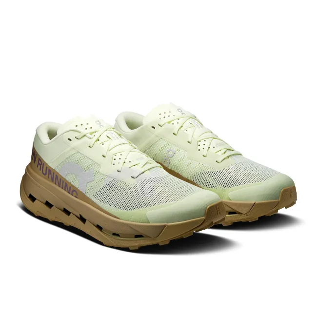 Pantofi trail On Cloudultra 3 - ultra-distanță pe teren tehnic - Linen | Safari