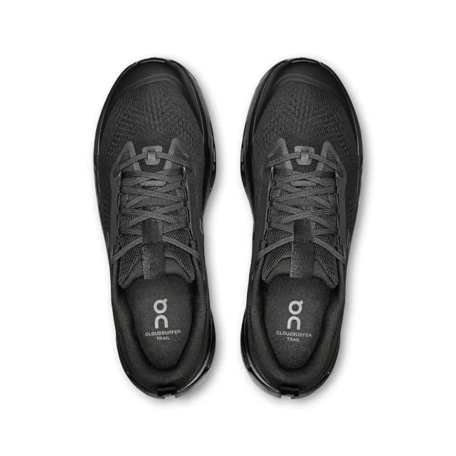 Pantofi trail On Cloudsurfer Trail 2 - amortizare CloudTec Phase™ - Black | Eclipse