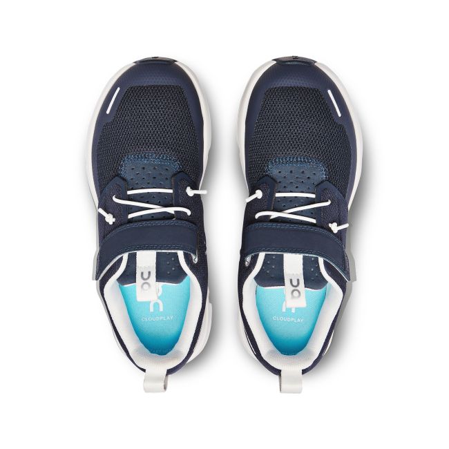 On - pantofi sport pentru copii - Cloud Play - Midnight | White