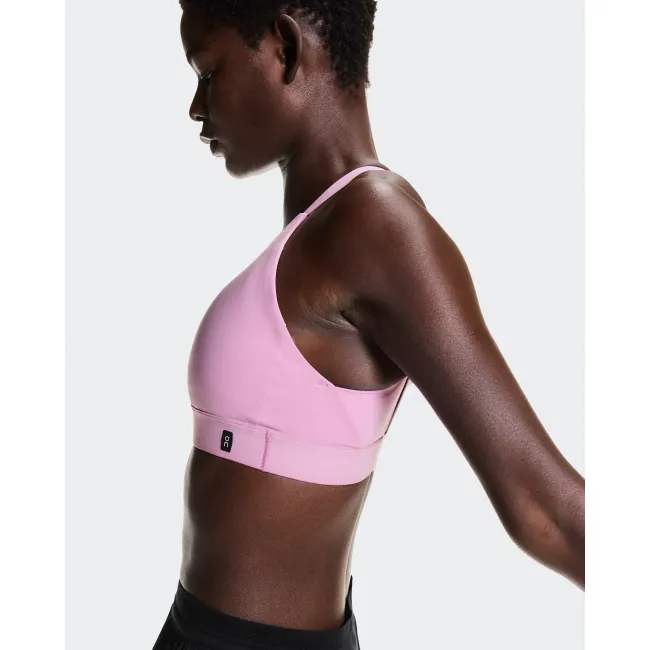 Bustieră On Performance Bra W - roz Sakura | suport mediu alergare