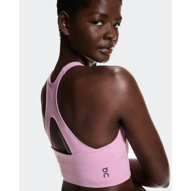 Crop top On Performance Crop W - roz Sakura | susținere la alergare