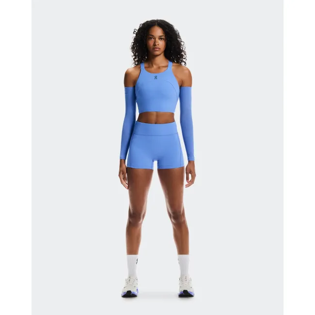 Colanți scurți On 3" Performance Tights W - albastru Sailor | alergare