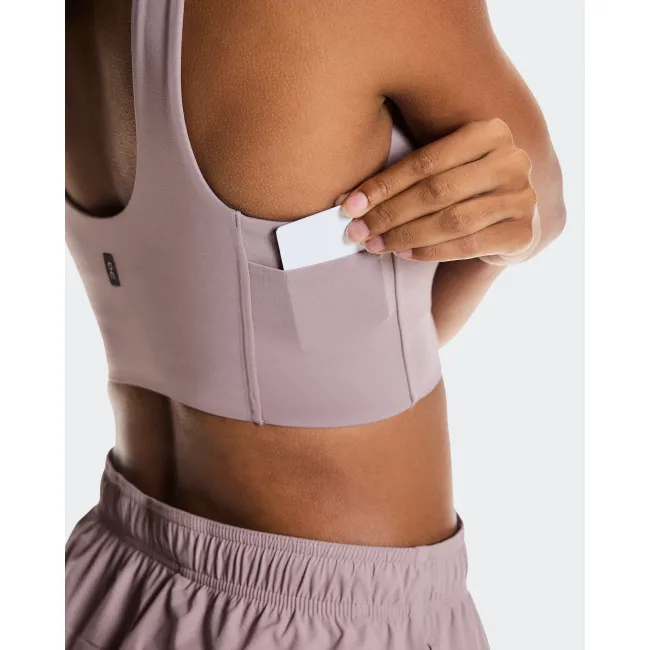 Bustieră On Core Bra W | suport și confort la antrenament - Black