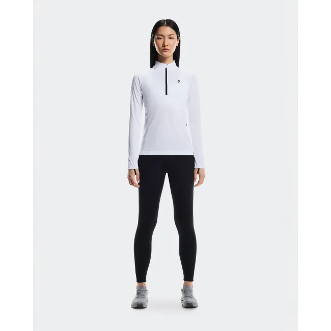 Bluză tehnică On Climate Shirt W - albă | alergare și hiking