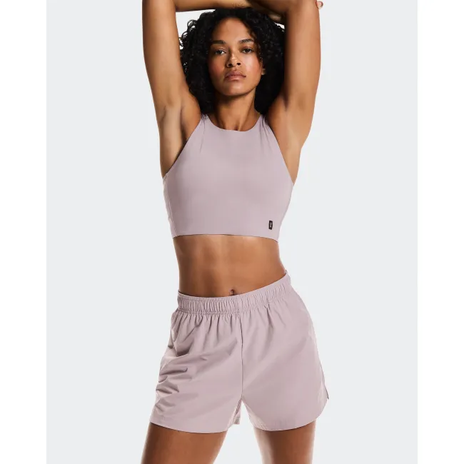 Pantaloni scurți alergare On 3" Core Shorts W - albastru Heron | ușori