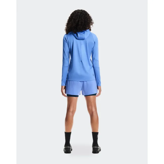 Hanorac On Climate Zip Hoodie W - albastru Iceberg | alergare