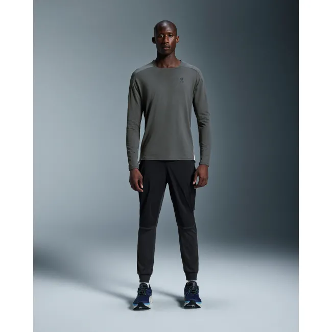 Pantaloni alergare On Weather Pants - negru | rezistenți vânt și apă