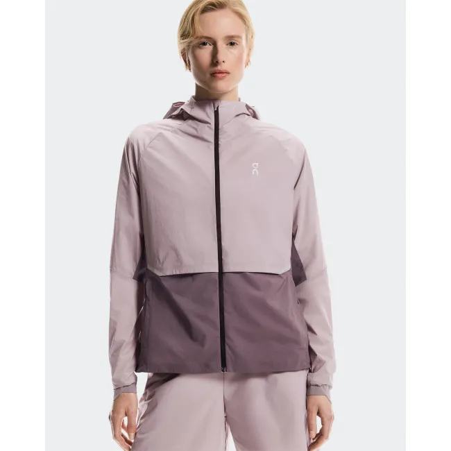 Jachetă alergare On Core Jacket W - gri Heron | Gobi | all-weather