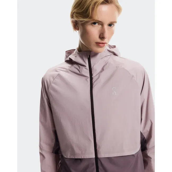 Jachetă alergare On Core Jacket W - gri Heron | Gobi | all-weather