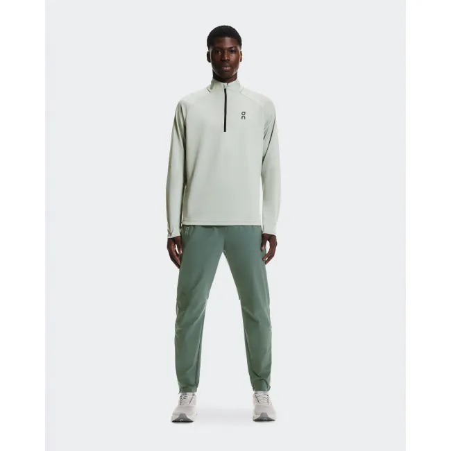 Pantaloni alergare On Core Pants - olive | ușori și elastici