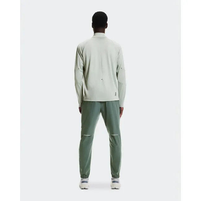 Pantaloni alergare On Core Pants - olive | ușori și elastici