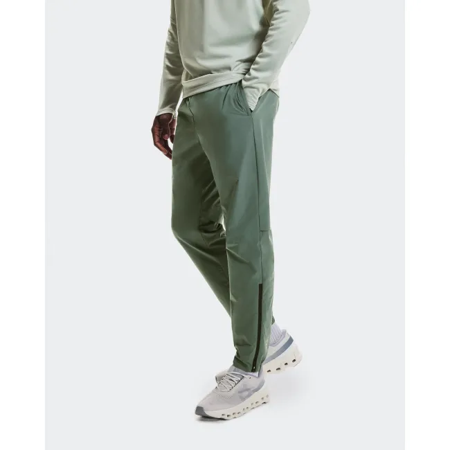 Pantaloni alergare On Core Pants - olive | ușori și elastici