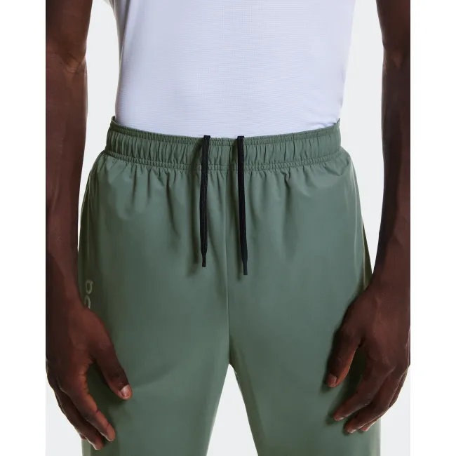 Pantaloni alergare On Core Pants - olive | ușori și elastici