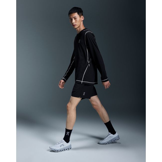 Pantaloni scurți On 5" Core Shorts - negru | stretch 4 direcții