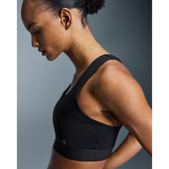 Bustieră On Core Bra W | suport și confort la antrenament - Black