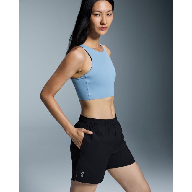 Pantaloni scurți On 5" Core Shorts W - negru | ușori pentru alergare