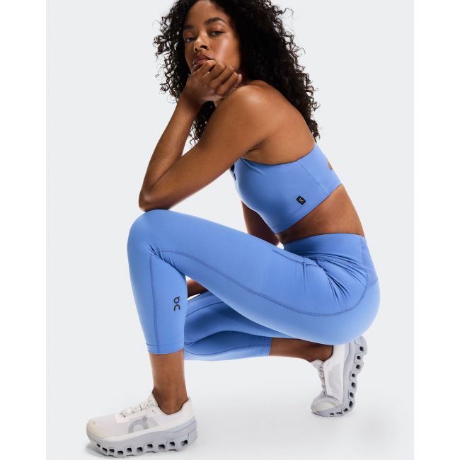Colanți 7/8 On Performance Tights 7/8 W - albastru Sailor | alergare