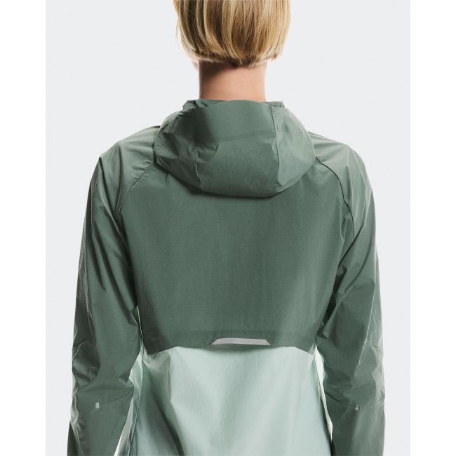 Jachetă alergare On Core Jacket W - verde Olive | Creek | all-weather