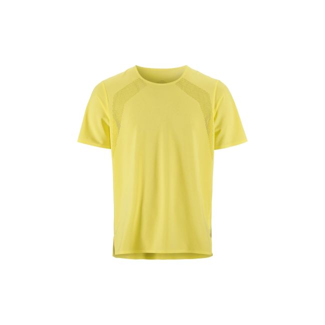 Tricou alergare Craft Race Day SS Tee 2 - galben | ultraușor performanță
