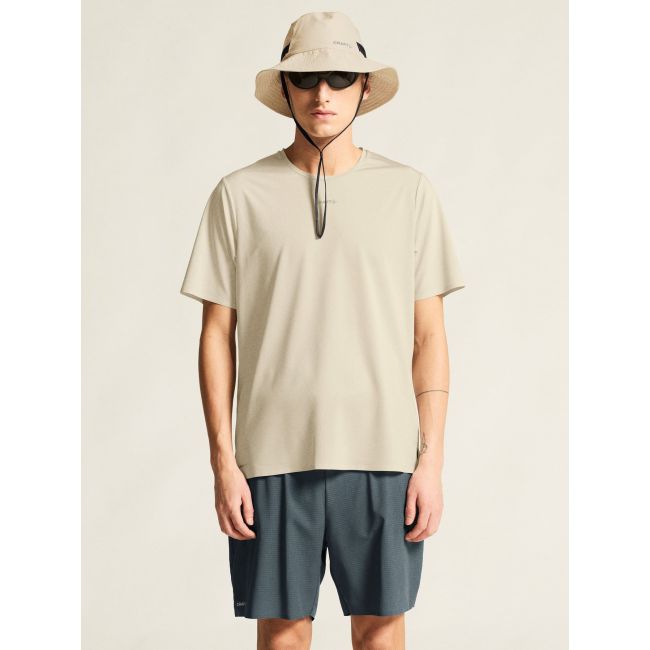 Tricou trail Craft Pro Trail SS Tee 2 - bej | poliester reciclat