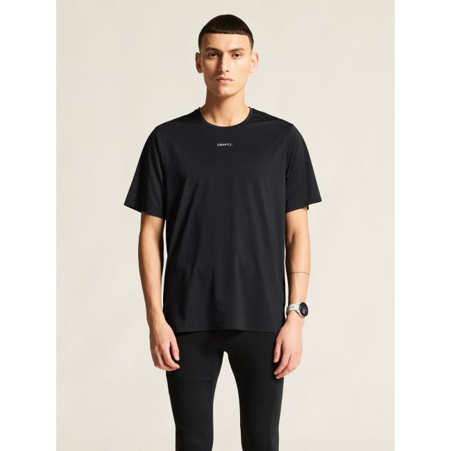 Tricou trail Craft Pro Trail SS Tee 2 - negru | poliester reciclat