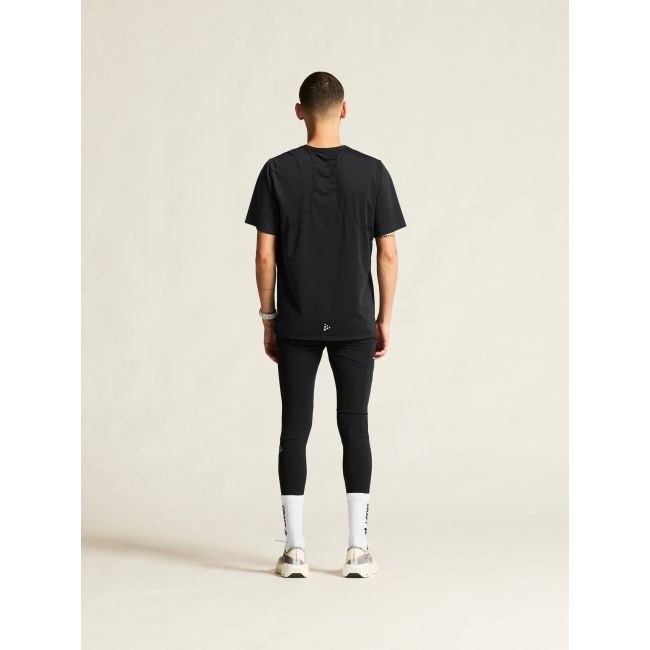 Tricou trail Craft Pro Trail SS Tee 2 - negru | poliester reciclat