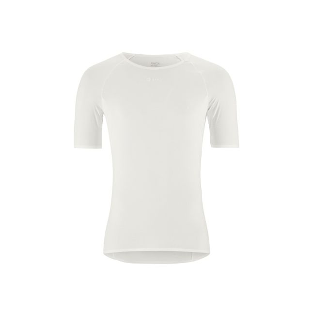 Tricou Craft Pro Dry Nanoweight SS - alb | strat de bază ultraușor