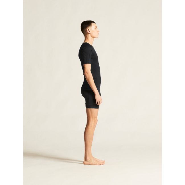 Tricou Craft Pro Dry Nanoweight SS - negru | strat de bază ultraușor